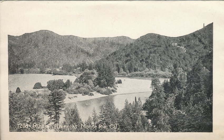 Viewfrom County Bridge, Monte Rio, California 5482