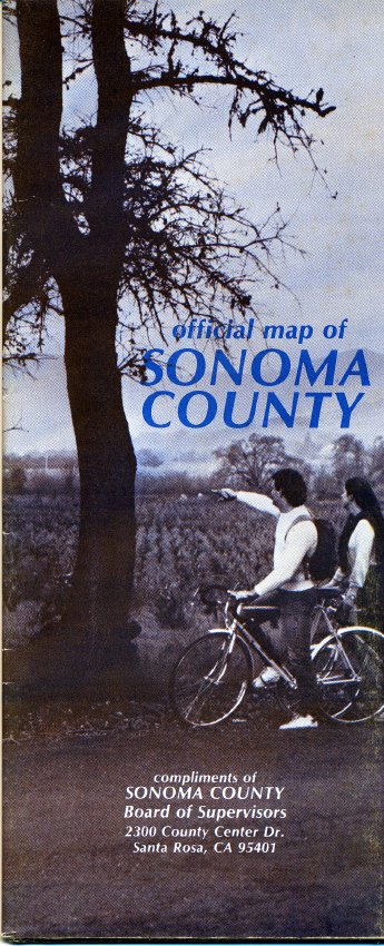 Official Map: Sonoma County 1983