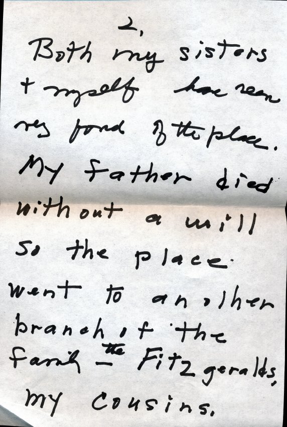 Letter (Hand-written)