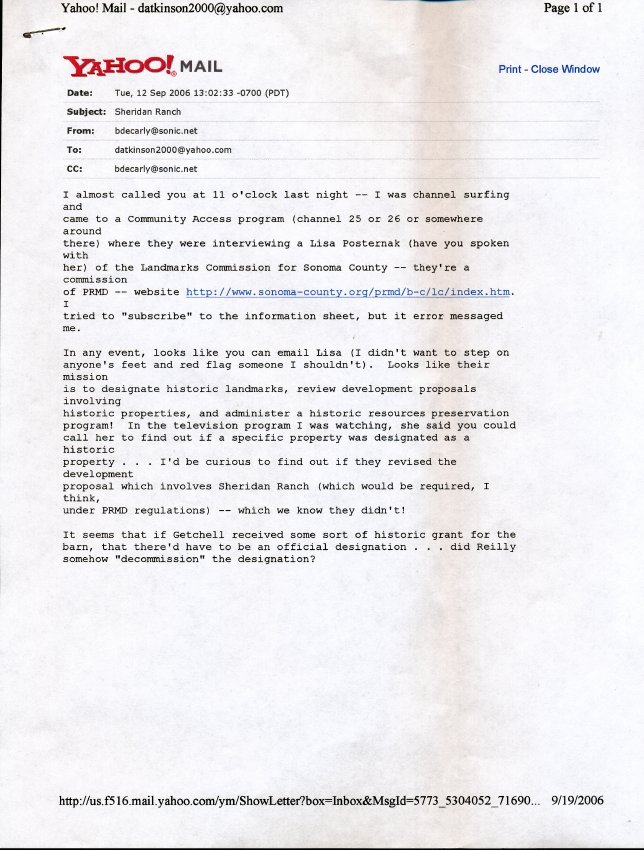 Letter (Email from G)
