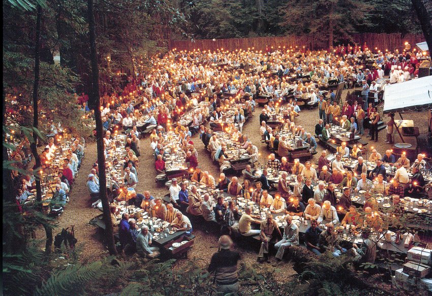 Bohemian Grove-Dining Circle