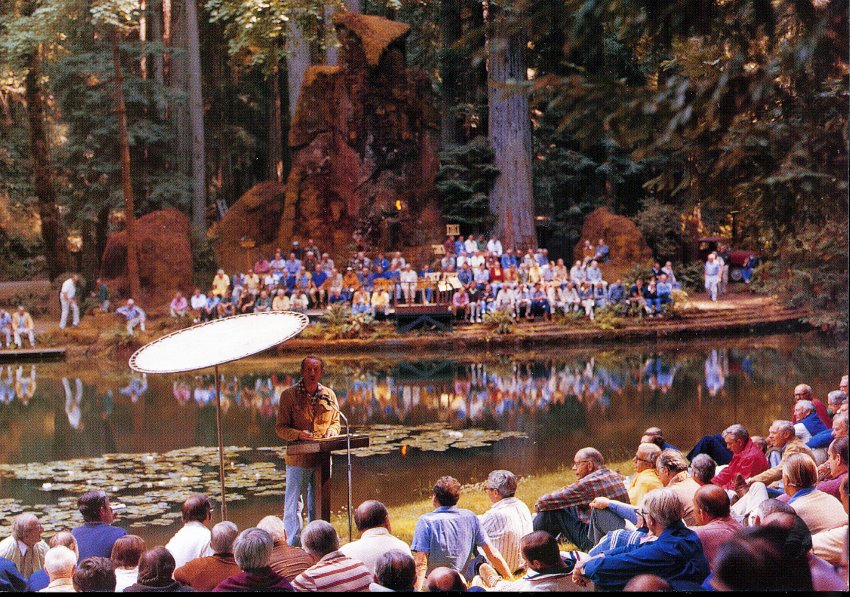 Bohemian Grove-Lakeside Talk