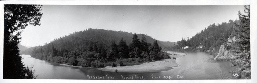 Patterson’s Point, Russian River, Villa Grande, CA