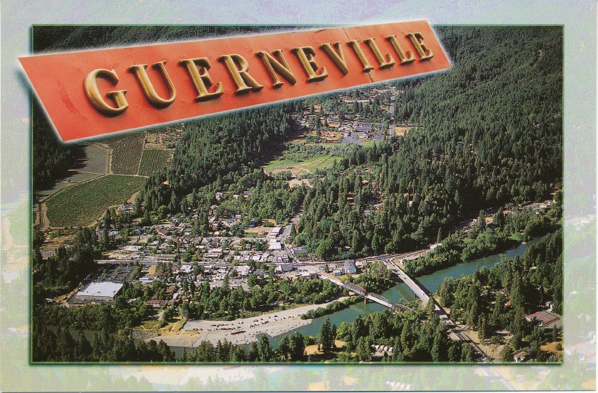 Guerneville (Colored post)