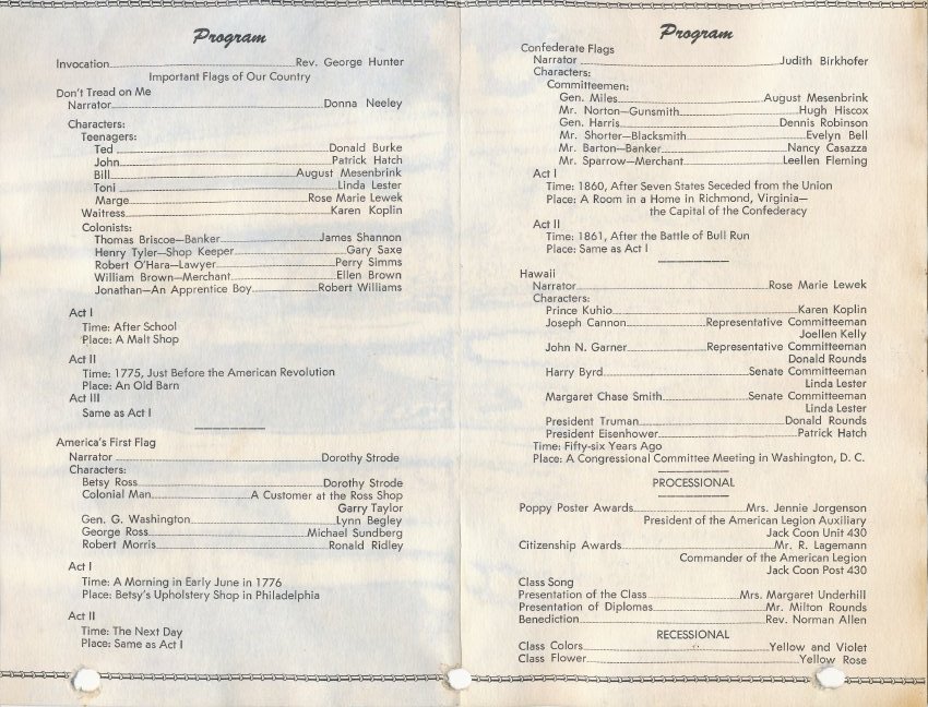 Program (Program from)
