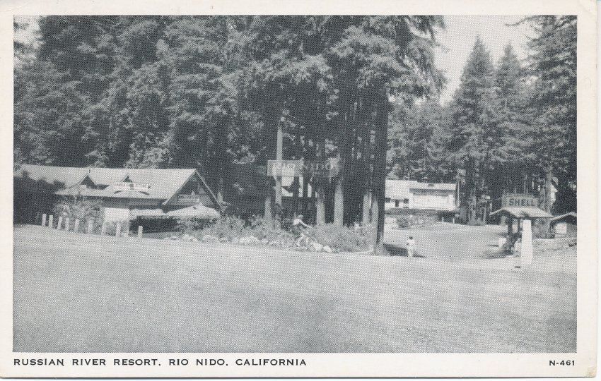 Russian River Resort, Rio Nido, CA