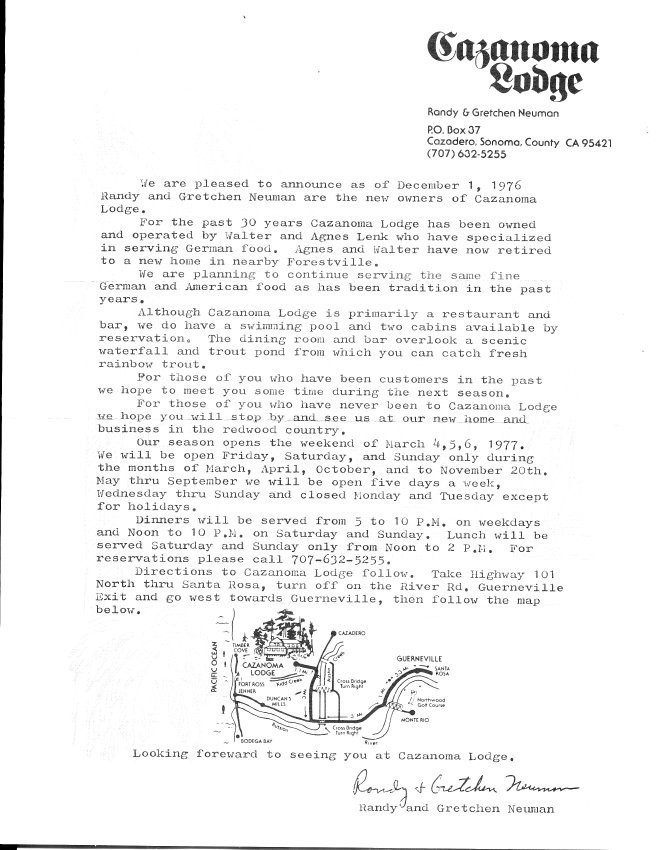 Flier (“Cazanoma Lo)