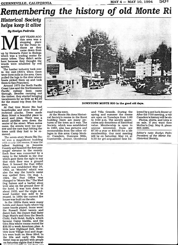 Newspaper (“Russian Riv)