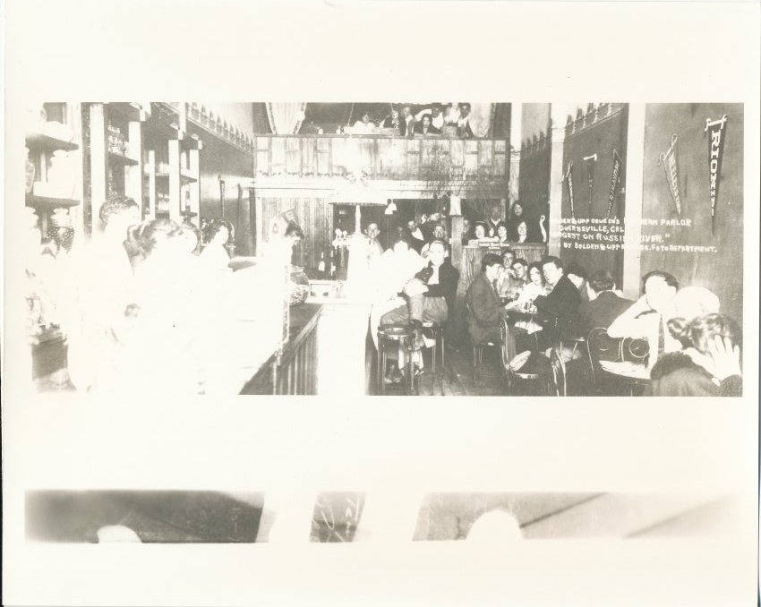 Guerneville — Belden & Upp Co.’s Ice Cream Parlor