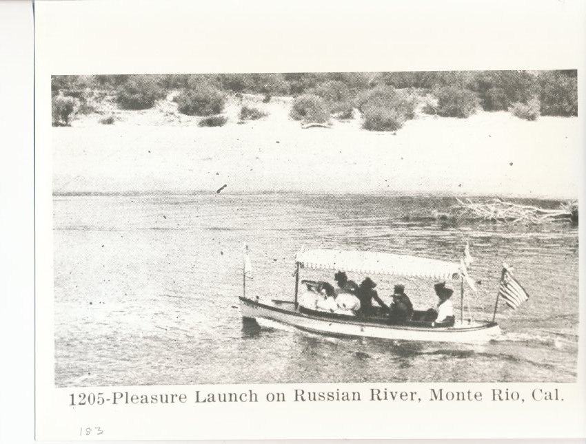 Monte Rio — Pleasure Launch on Russian River