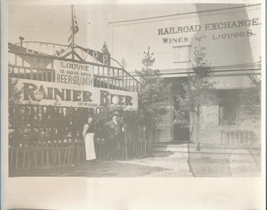 Guerneville — Louvre, Rainier Beer, Railroad Exchange