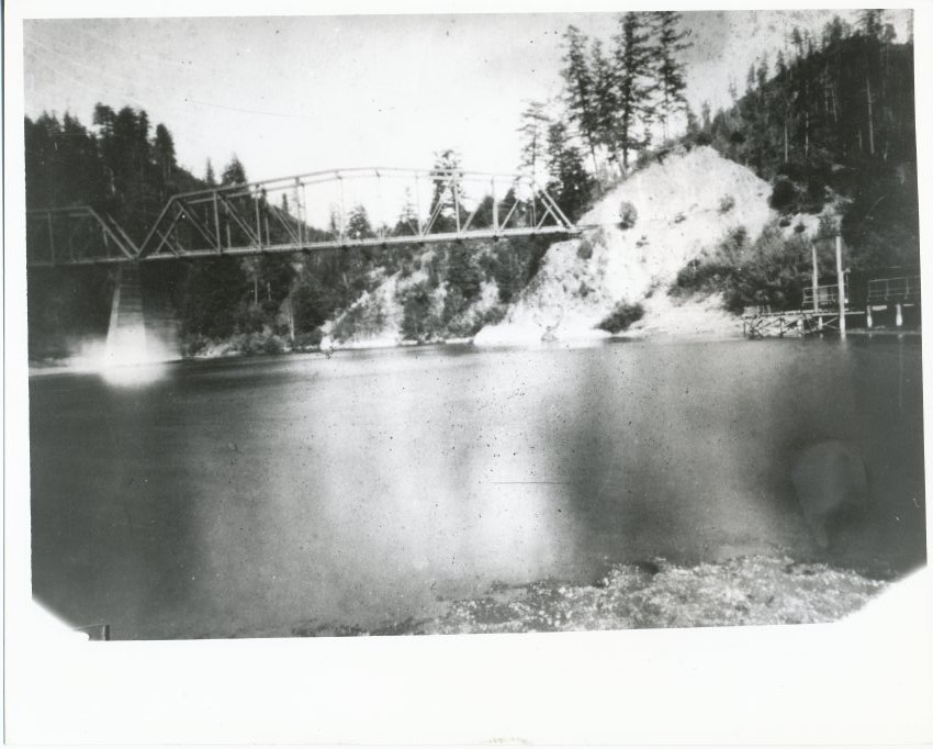Monte Rio — N.W.P. Bridge to Bohemian Grove at Bohemian Pool