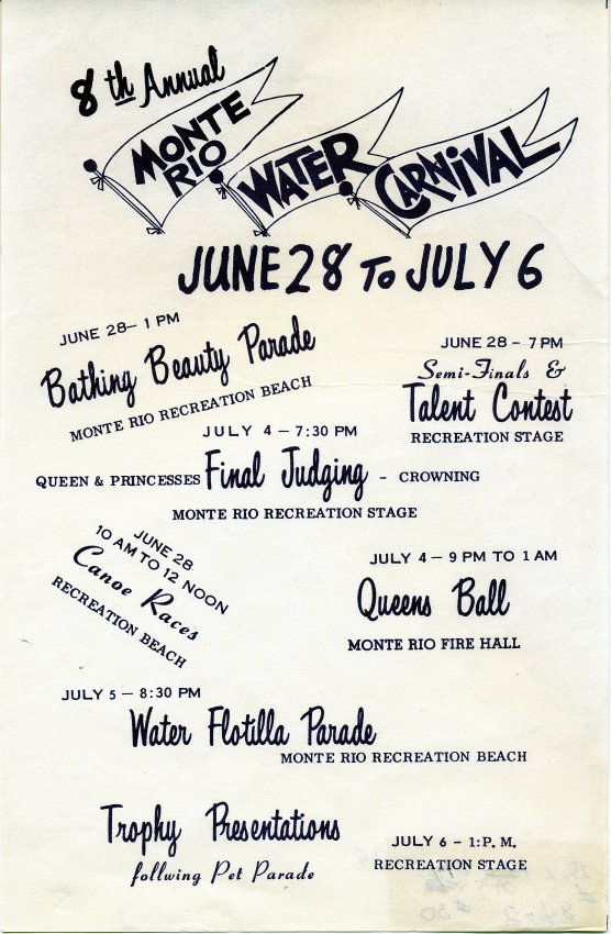 8th Annual Monte Rio Water Carnival