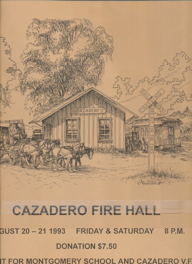HISTORY OF CAZADERO